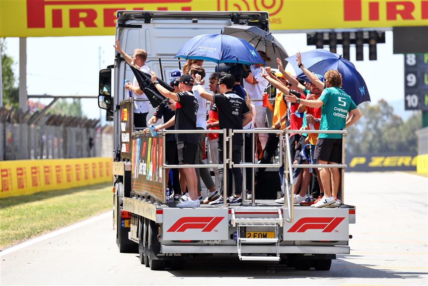 F1 flatbed Hungarian truck tours for fans